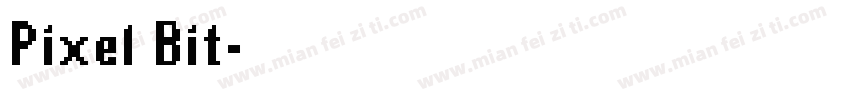 Pixel Bit字体转换